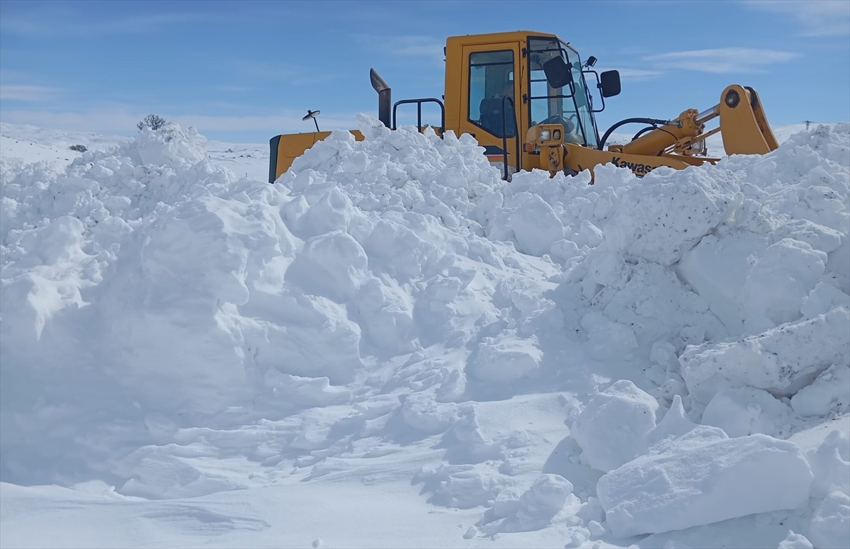 Bingöl ve Şırnak'ta kar ve tipi nedeniyle 10 yerleşim yerinin yolu ulaşıma kapandı. Ekipler...