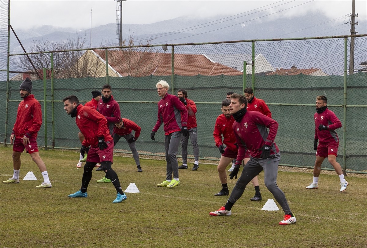 Boluspor, Ziraat Türkiye Kupası C Grubunda Galatasaray ile oynayacağı maçın hazırlıklarına devam...