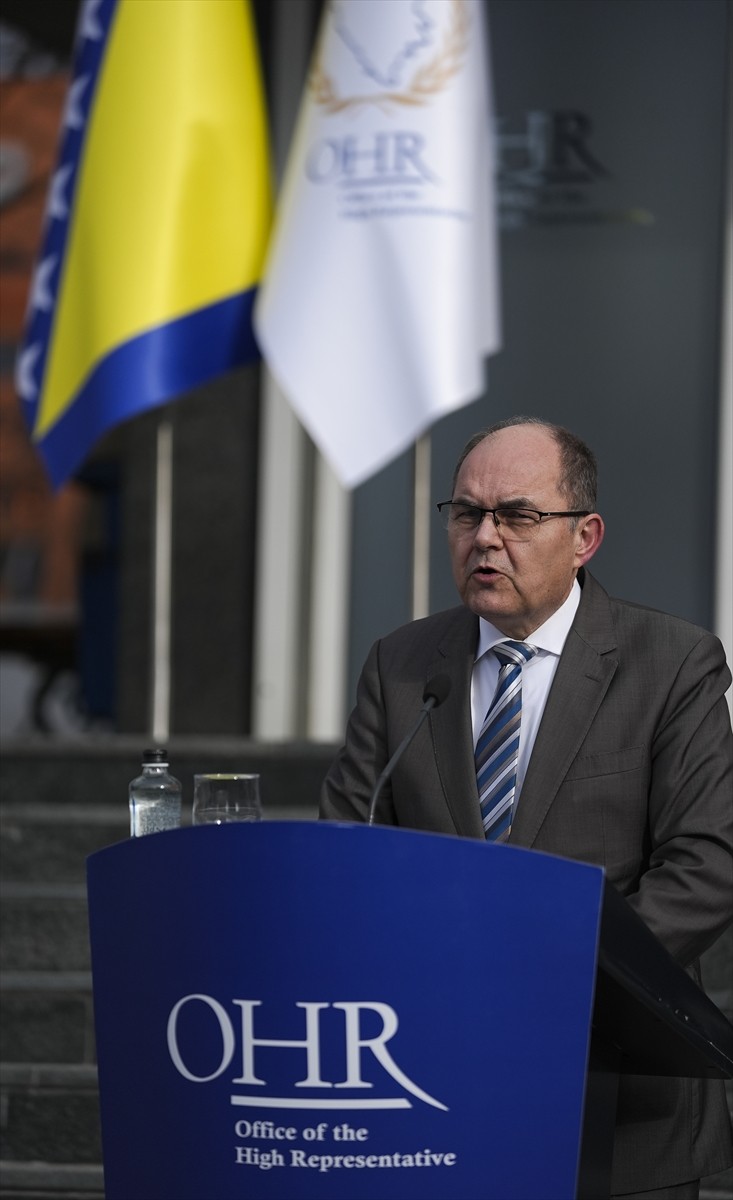 Bosna Hersek Yüksek Temsilcisi Christian Schmidt, Barış Uygulama Konseyinin (PIC) Bosna Hersek'in...