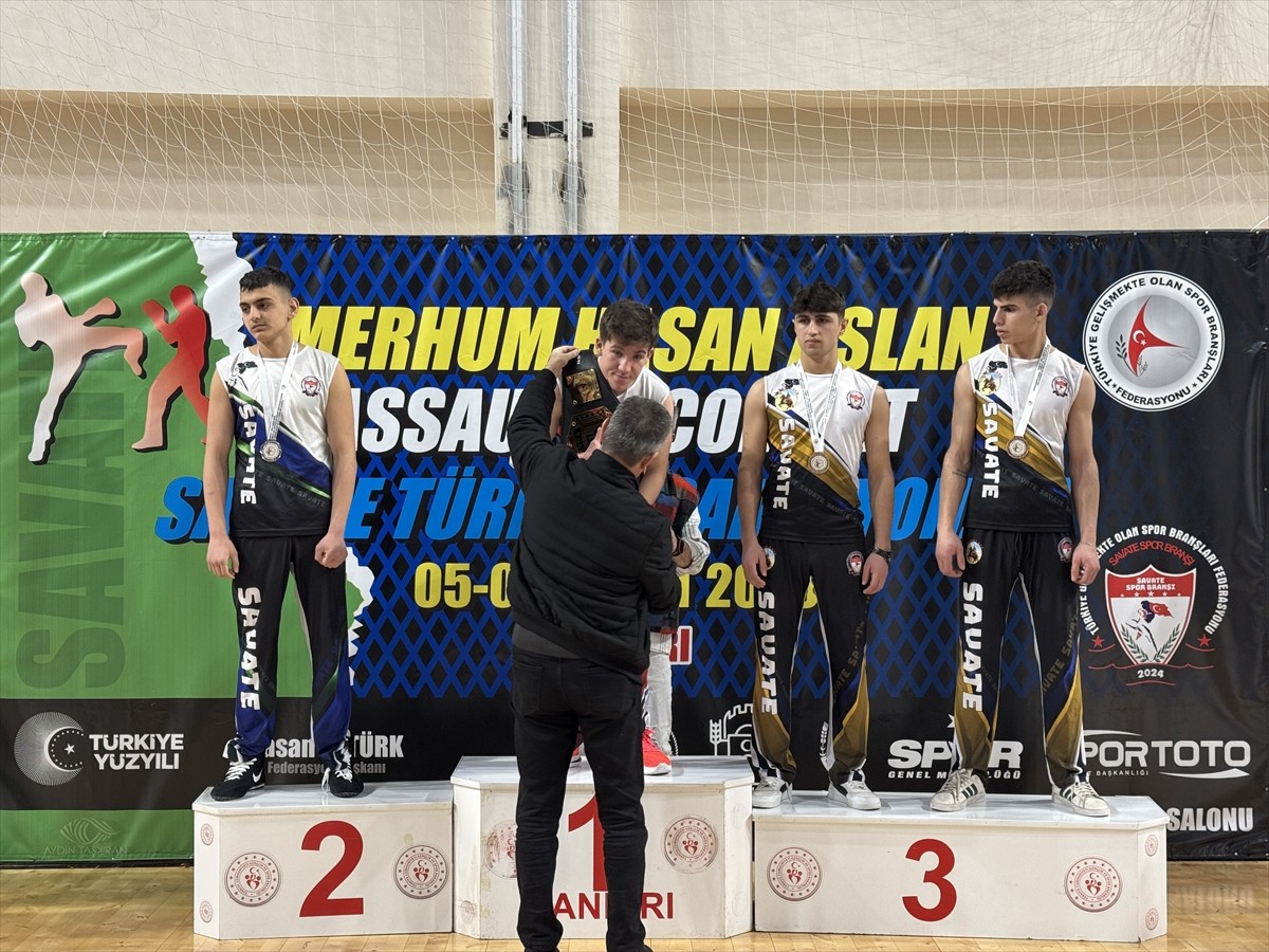 Çankırı'da düzenlenen Hasan Aslan Türkiye Savate Şampiyonası sona erdi. Orhan Saka Spor Salonu'nda...