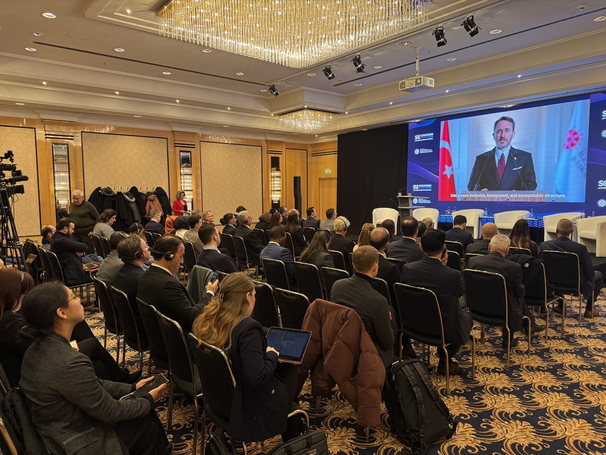 Cumhurbaşkanlığı İletişim Başkanlığı tarafından Almanya'nın başkenti Berlin'de "Daha Adil Bir...