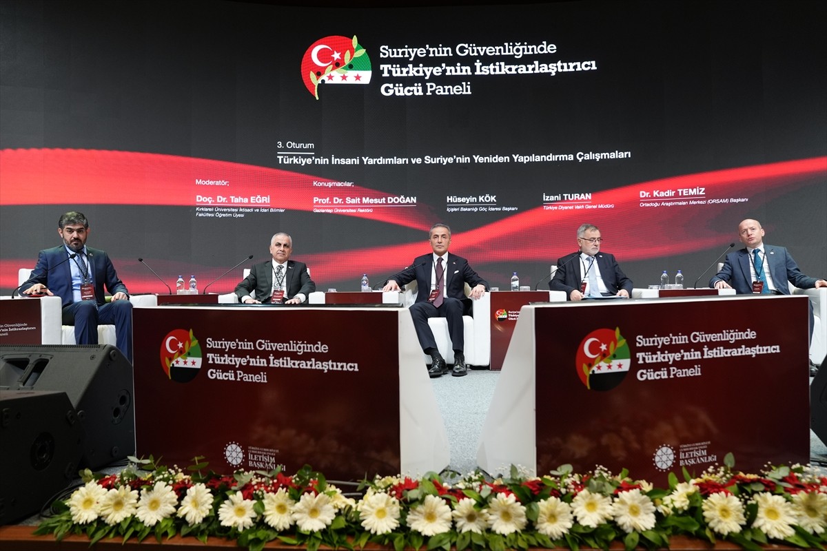 Cumhurbaşkanlığı İletişim Başkanlığınca düzenlenen "Suriye'nin Güvenliğinde Türkiye'nin...