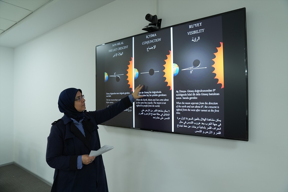 Diyanet İşleri Başkanlığı Din İşleri Yüksek Kurulu Astronomu Hümeyra Nur İşlek, ramazanın...