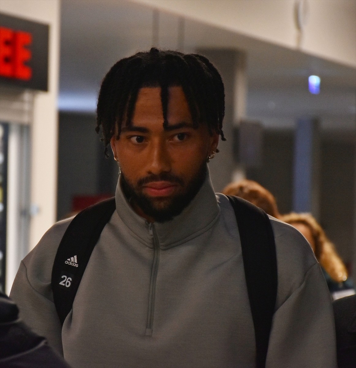  Fransa 2. lig ekibi AC Ajaccio takımında forma giyen Tim Jabol Folcarelli, Trabzonspor ile...