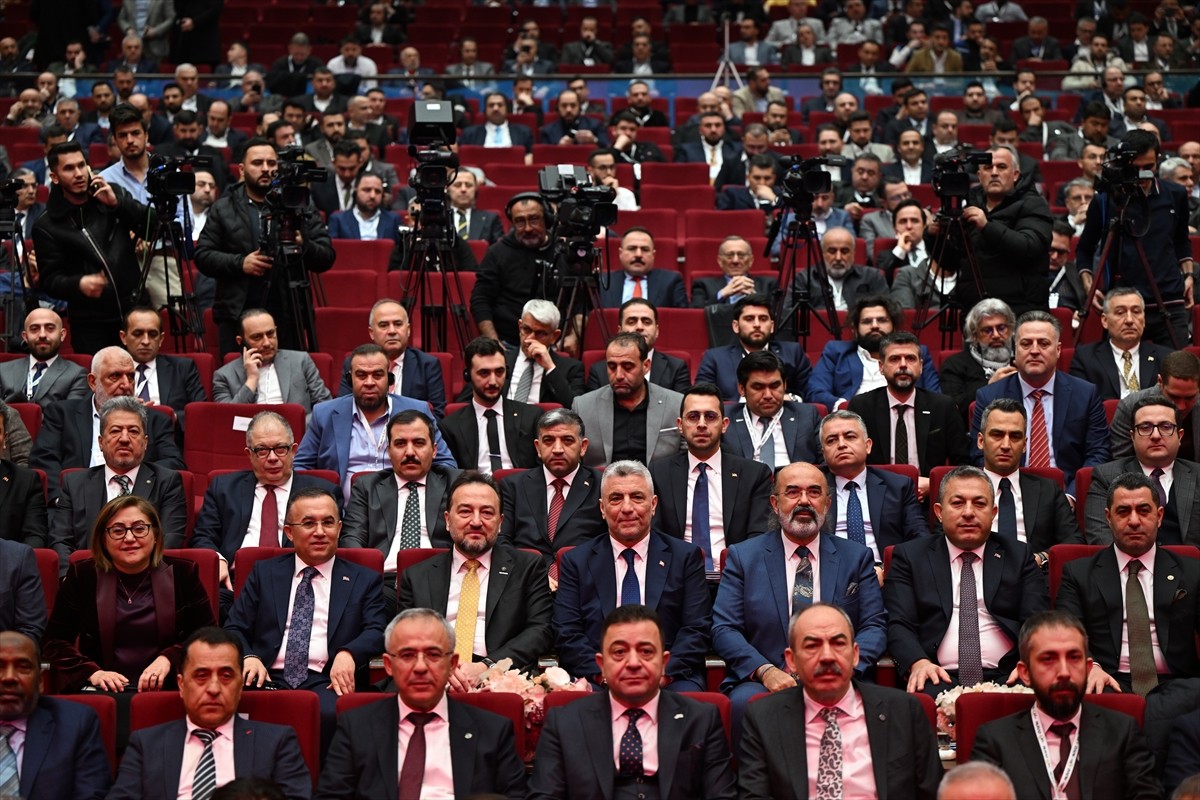 Gaziantep'te Şahinbey Kongre Merkezi'nde Müstakil Sanayici ve İşadamları Derneği (MÜSİAD) ve...