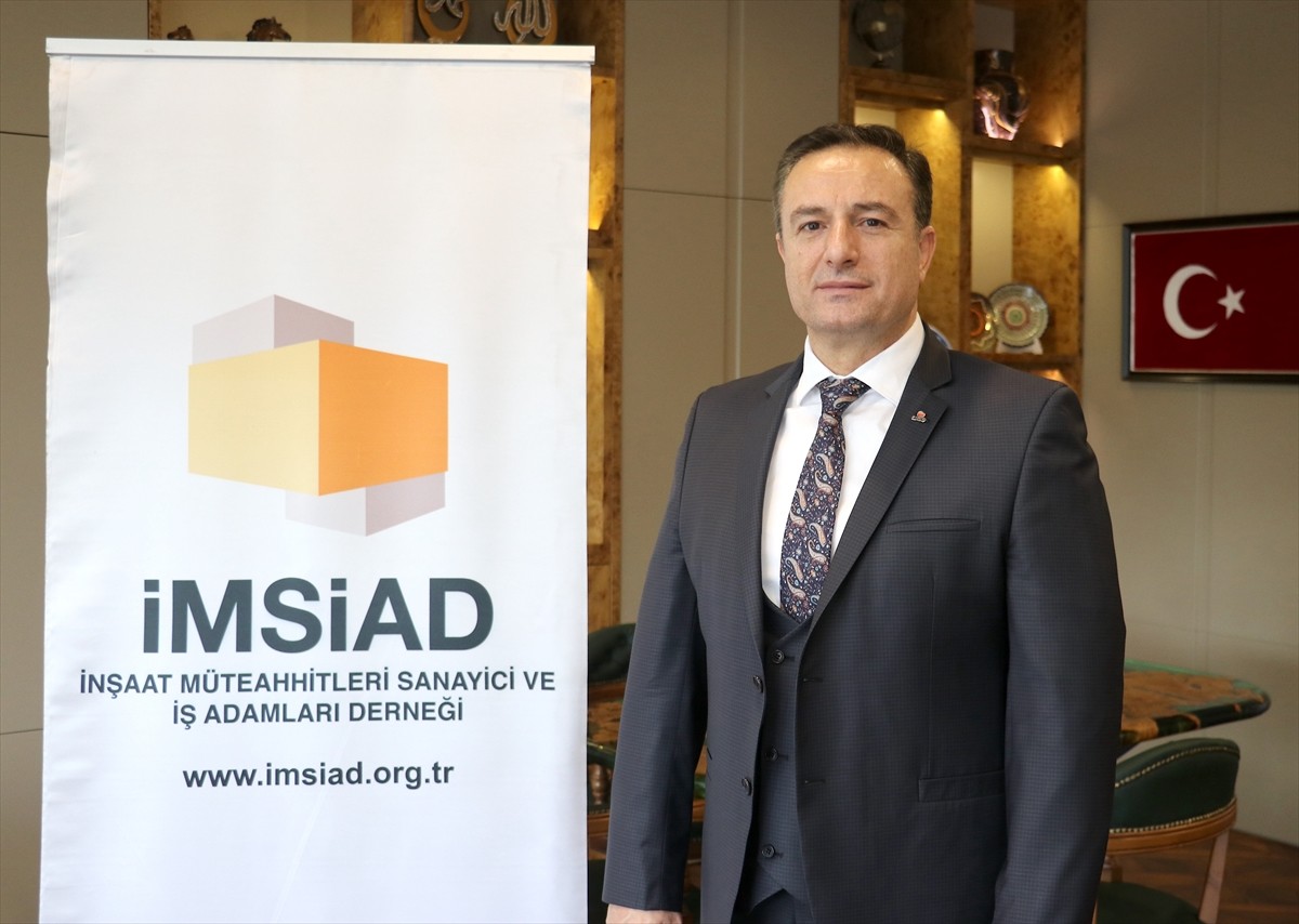 İnşaat Müteahhitleri Sanayici ve İş İnsanları Derneği (İMSİAD) Yönetim Kurulu Başkanı Şeref Demir...