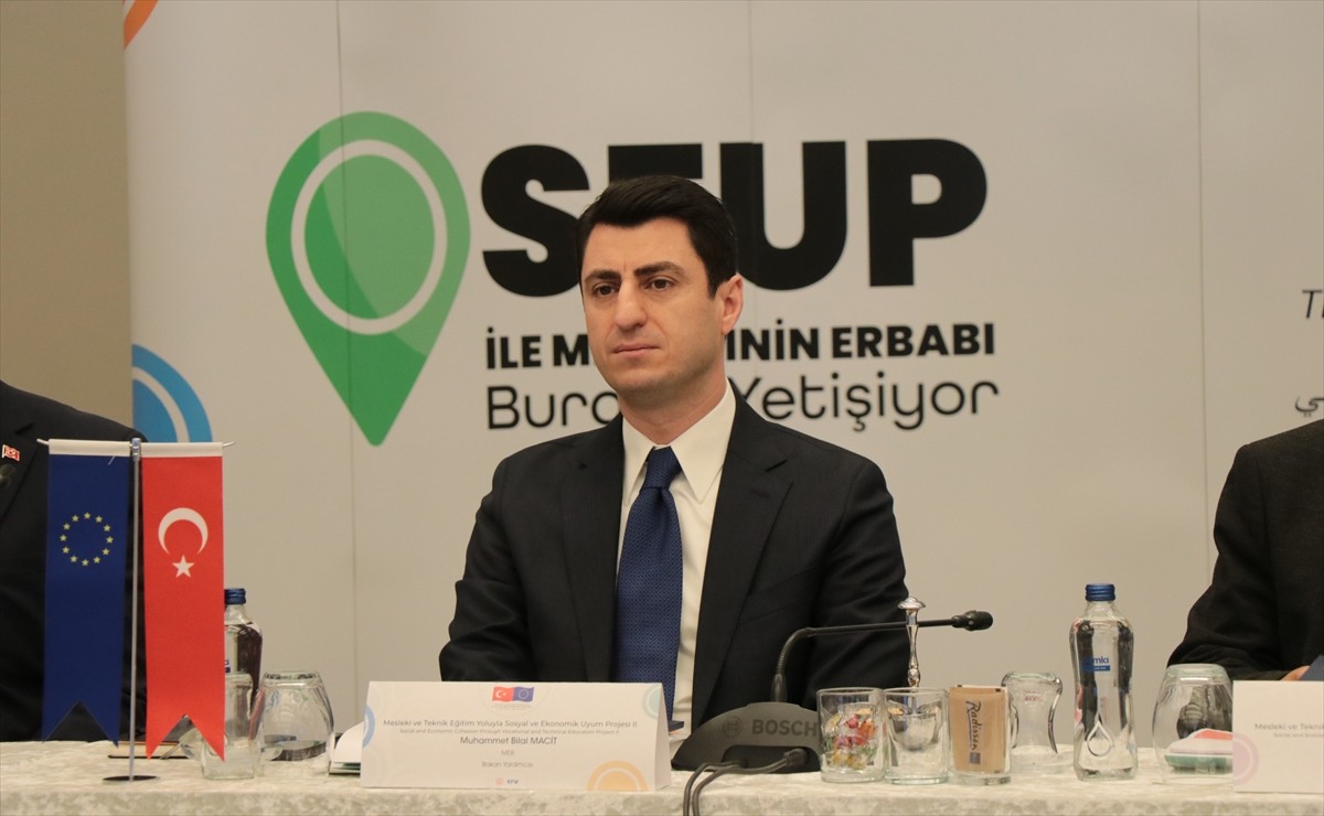 Milli Eğitim Bakan Yardımcısı Muhammet Bilal Macit, Milli Eğitim Bakanlığı Mesleki ve Teknik...