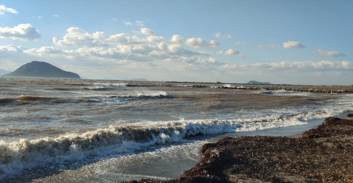 Muğla'nın Bodrum ilçesinde fırtına yaşamı olumsuz etkiledi. İlçede sabah saatlerinde etkili olmaya...