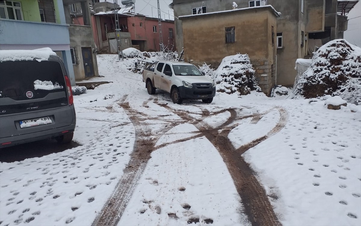 Siirt'in Şirvan ilçesinde kar nedeniyle mahsur kalanlar kurtarıldı.