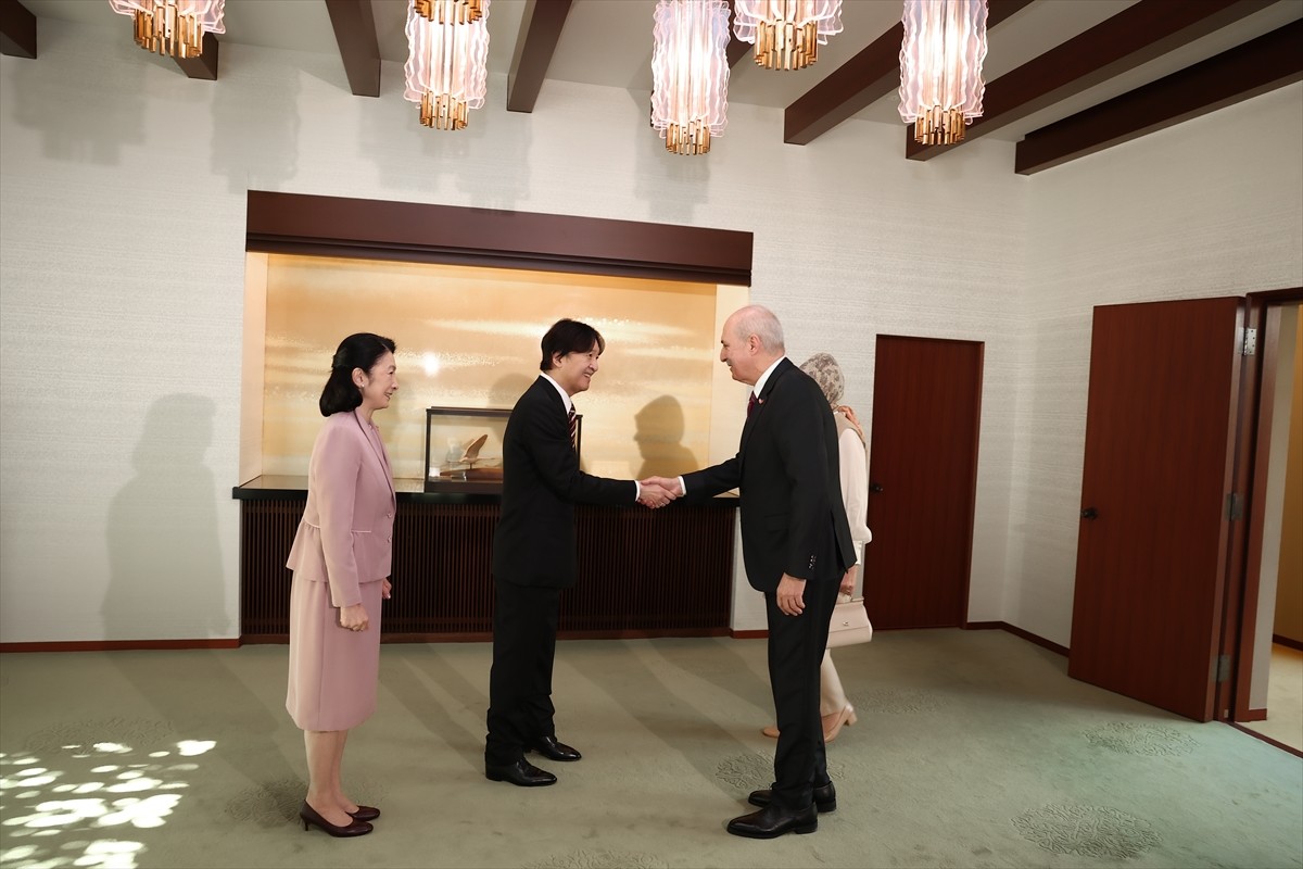 TBMM Başkanı Numan Kurtulmuş, Japonya Veliaht Prensi Akishino ile Akasaka Sarayı’nda bir araya...