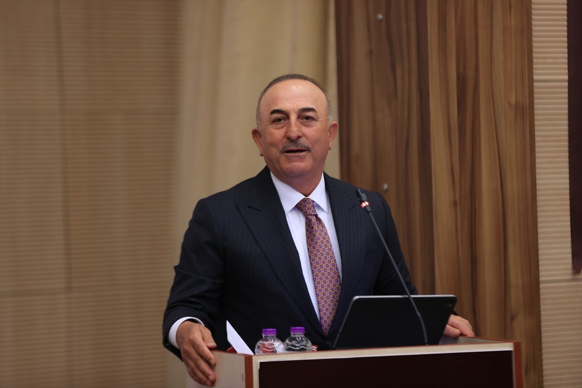 TBMM NATO Parlamenter Asamblesi Türk Delegasyonu Başkanı ve AK Parti Antalya Milletvekili Mevlüt...