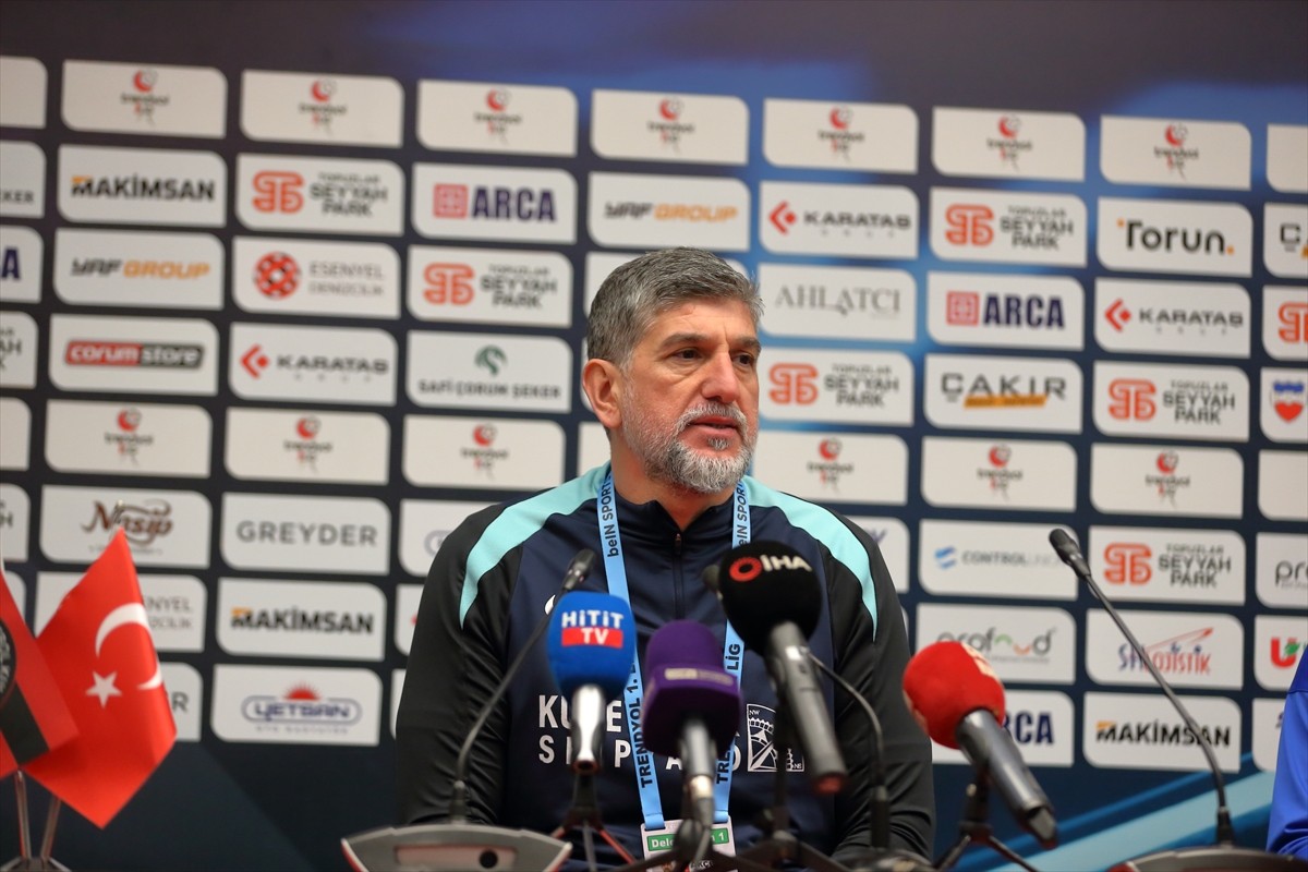 Trendyol 1. Lig'in 26. haftasında Ahlatcı Çorum FK ile Adanaspor, Çorum Şehir Stadı'nda...