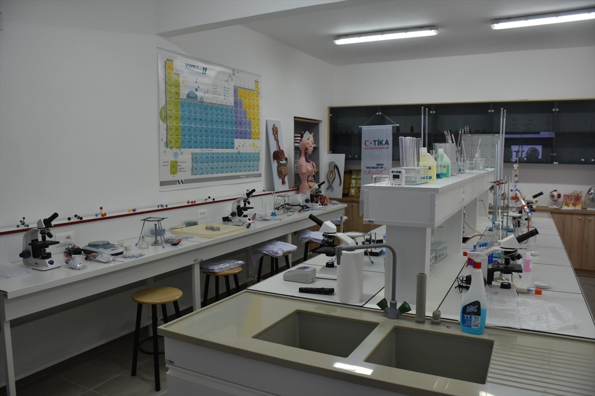 Türk İşbirliği ve Koordinasyon Ajansı Başkanlığı (TİKA), Arnavutluk'un güneyindeki Konispol...