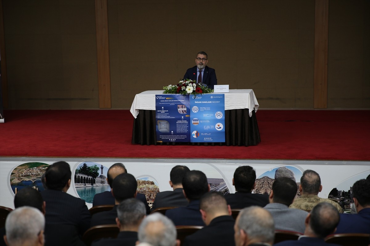 Türkiye İnsan Hakları ve Eşitlik Kurumu (TİHEK) Başkanı Muharrem Kılıç, Şanlıurfa'da GAP Tarımsal...
