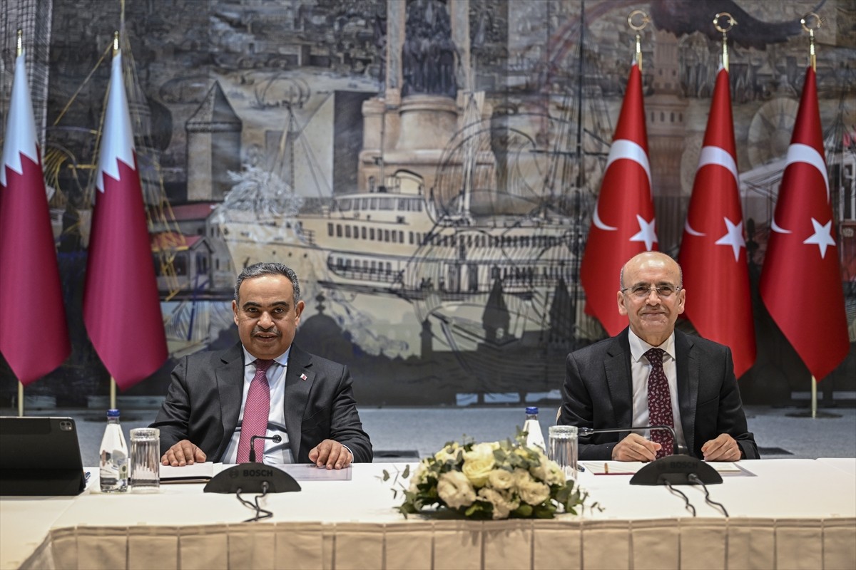 Türkiye-Katar Karma Ekonomik Komisyonu (KEK) toplantısı Hazine ve Maliye Bakanı Mehmet Şimşek...