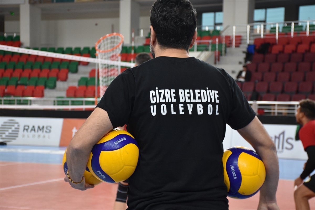 Voleybol SMS Grup Efeler Ligi ekiplerinden Rams Global Cizre Belediyespor, ligin 23. haftasında...