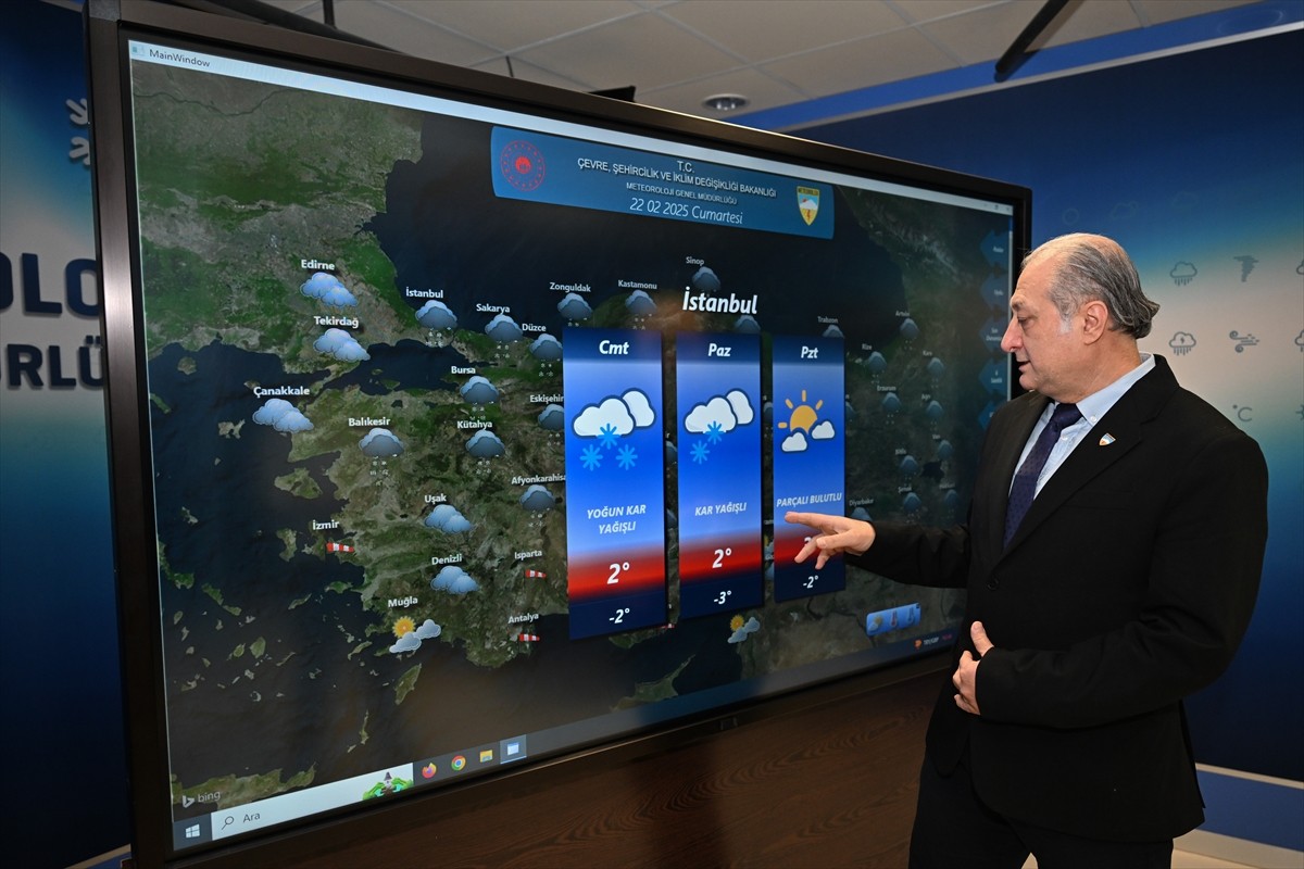 Yurt genelinde salıya kadar sıcaklıklar mevsim normallerinin 6 ila 8 derece altında seyredecek....