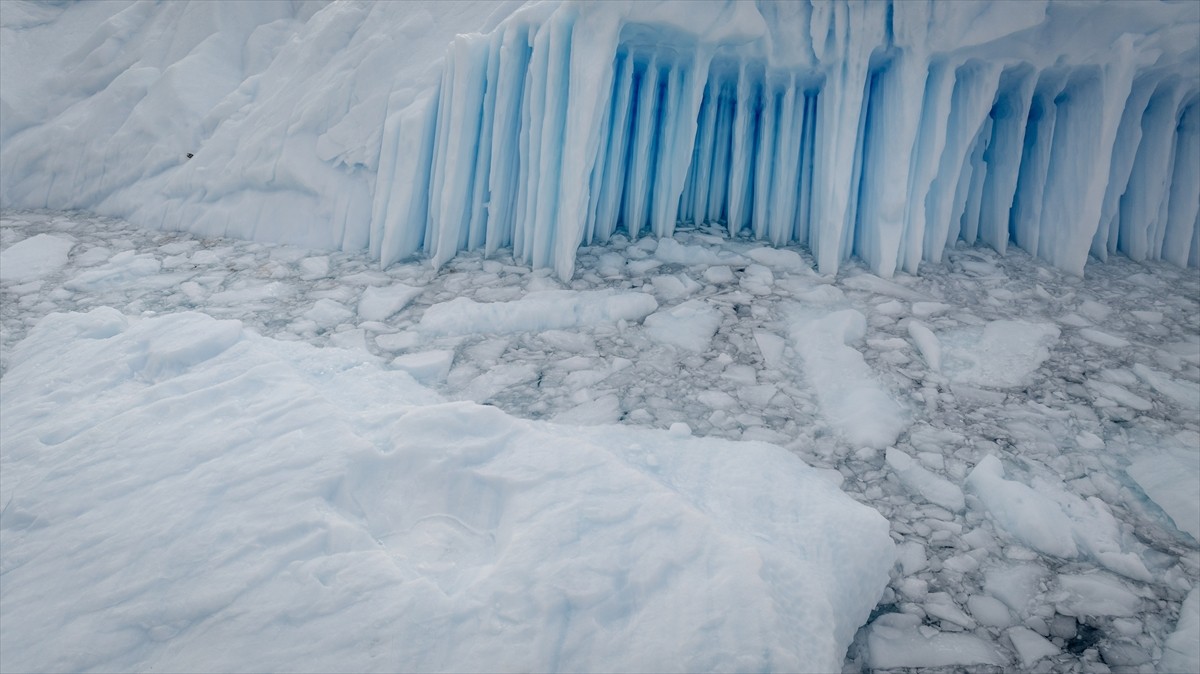 9. Ulusal Antarktika Bilim Seferi’nde Türk Bilimsel Araştırma Kampı’nın bulunduğu Horseshoe...