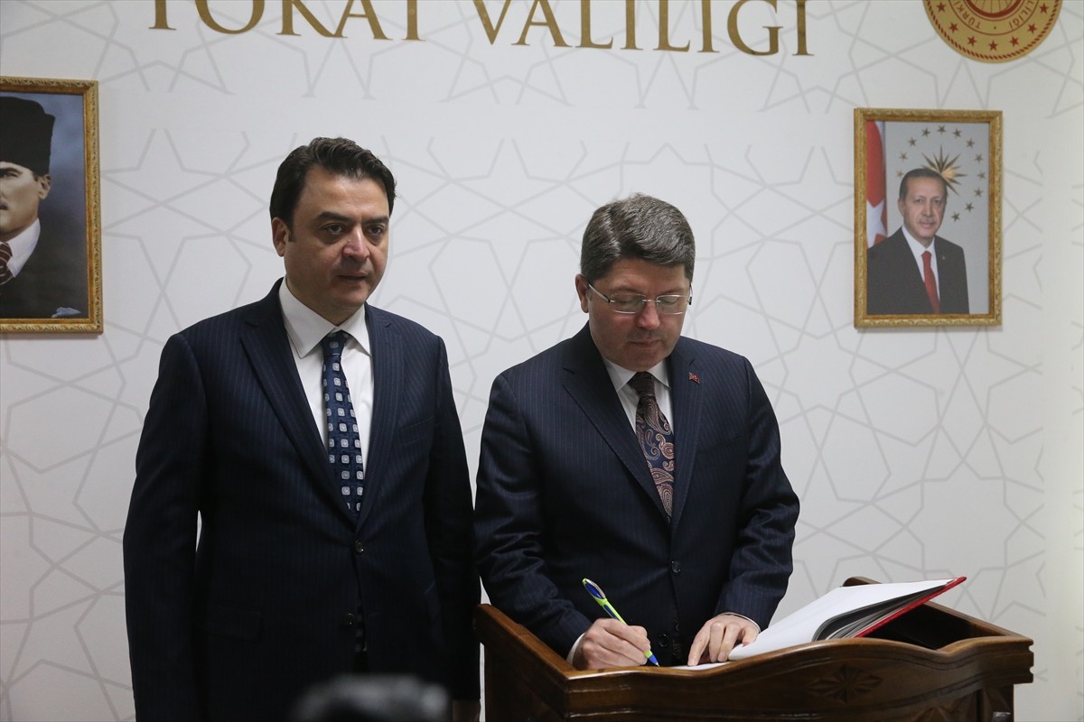 Adalet Bakanı Yılmaz Tunç, Tokat Artova Adalet Sarayı Temel Atma Töreni'ne katıldı.