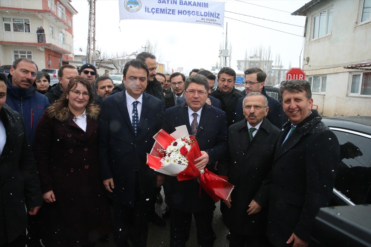 Adalet Bakanı Yılmaz Tunç, Tokat Artova Adalet Sarayı Temel Atma Töreni'ne katıldı.