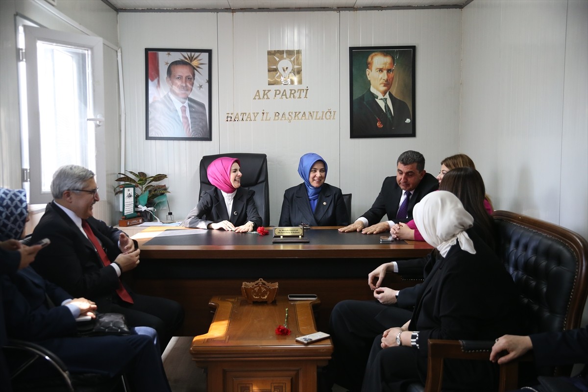 AK Parti Genel Merkez Kadın Kolları Başkanı Tuğba Işık Ercan, Aile ve Sosyal Hizmetler Bakanı...