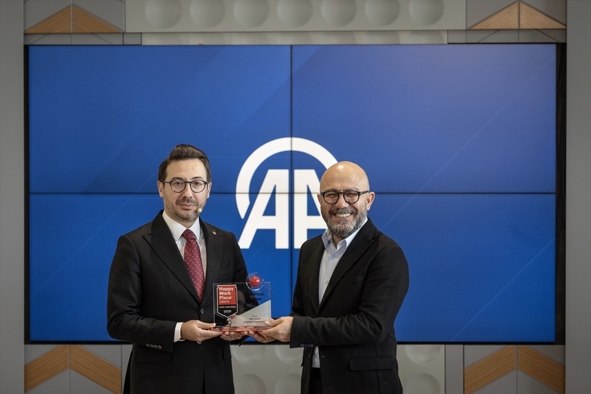 Anadolu Ajansı (AA), Happy Place to Work şirketi tarafından "Çok İyi Çalışan Deneyimi...