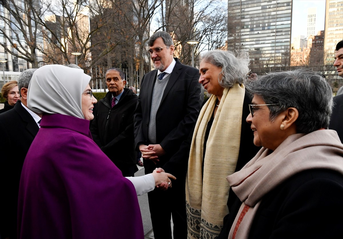 Birleşmiş Milletler (BM) Sıfır Atık Yüksek Düzeyli Şahsiyetler Danışma Kurulu Başkanı Emine...