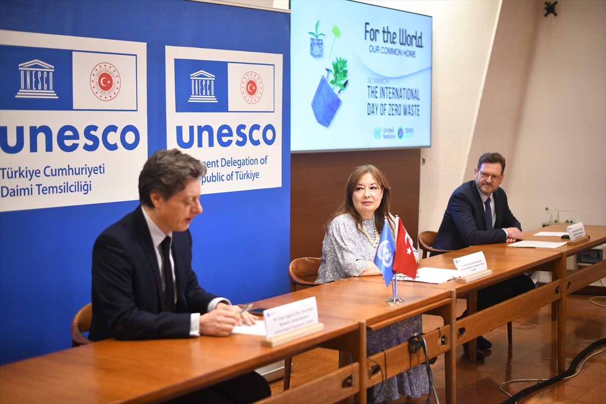 Birleşmiş Milletler Eğitim, Bilim ve Kültür Örgütü (UNESCO) Genel Merkezi'nde, Türkiye'nin UNESCO...