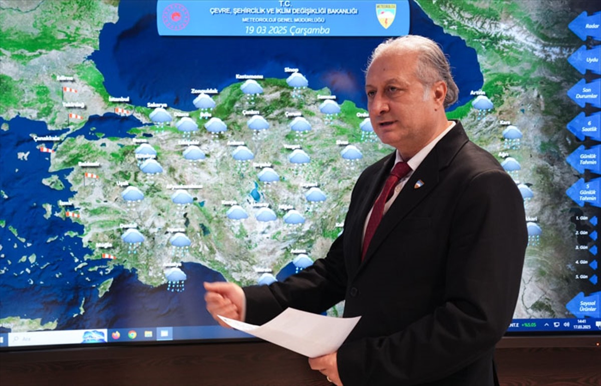 Çevre, Şehircilik ve İklim Değişikliği Bakanlığı Meteoroloji Genel Müdürlüğü Hava Tahmin Uzmanı...