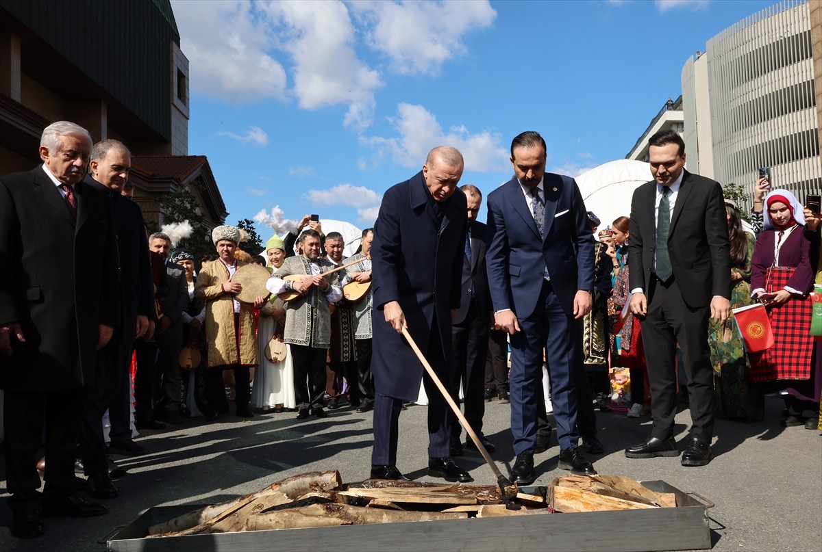Cumhurbaşkanı Recep Tayyip Erdoğan, İstanbul'da düzenlenen 21 Mart Nevruz Günü Anma Programı...