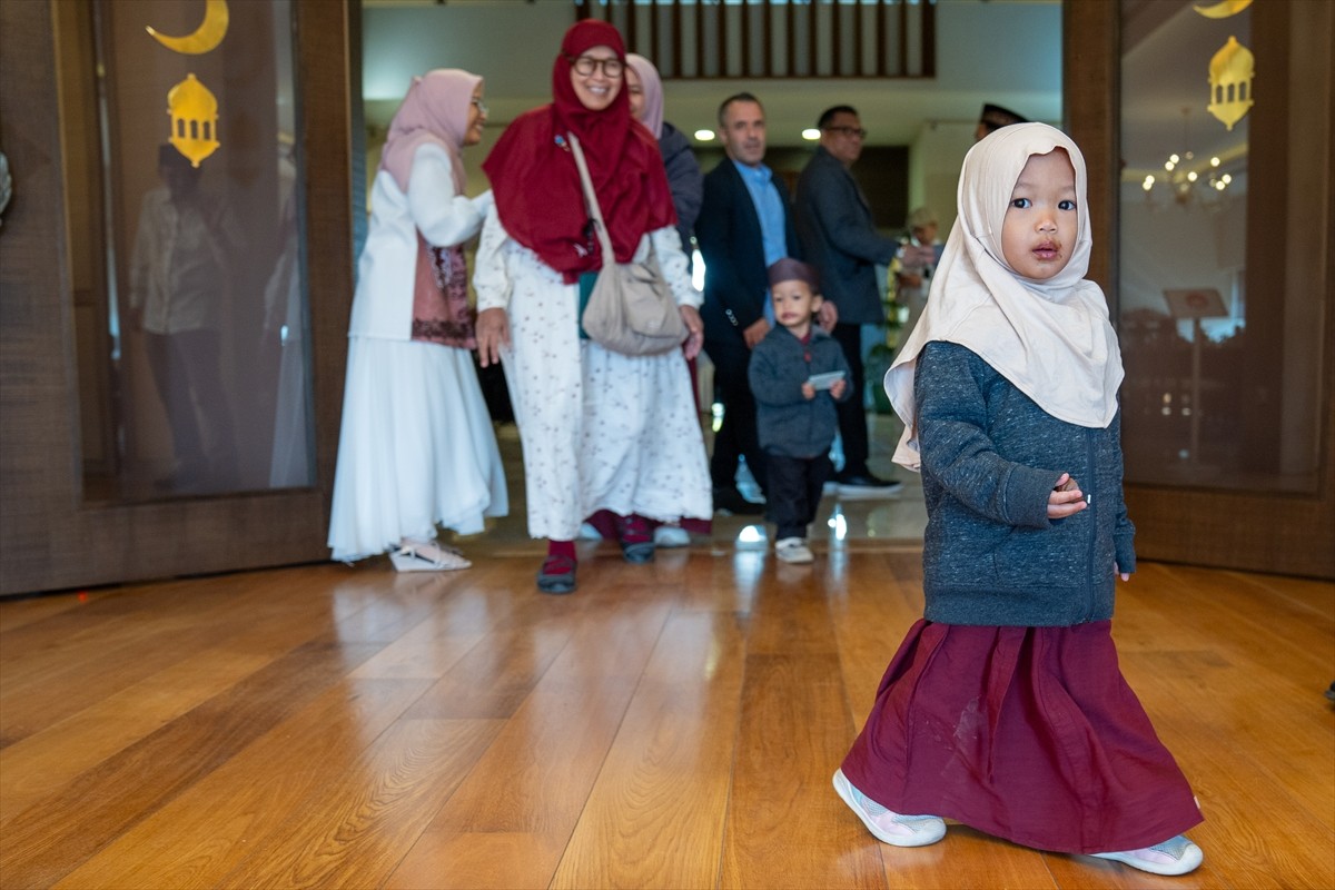 Endonezya'nın Ankara Büyükelçiliği, başkentte Ramazan Bayramı'nın kutlandığı bir resepsiyon...