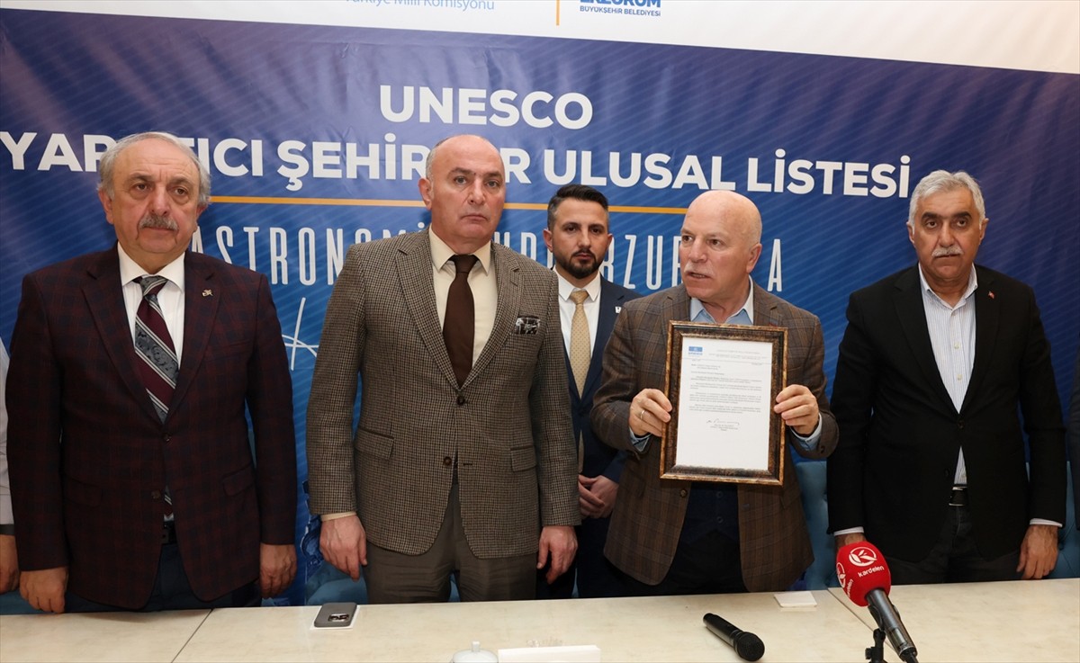 Erzurum Büyükşehir Belediye Başkanı Mehmet Sekmen, Erzurum'un gastronomi alanında UNESCO'nun...