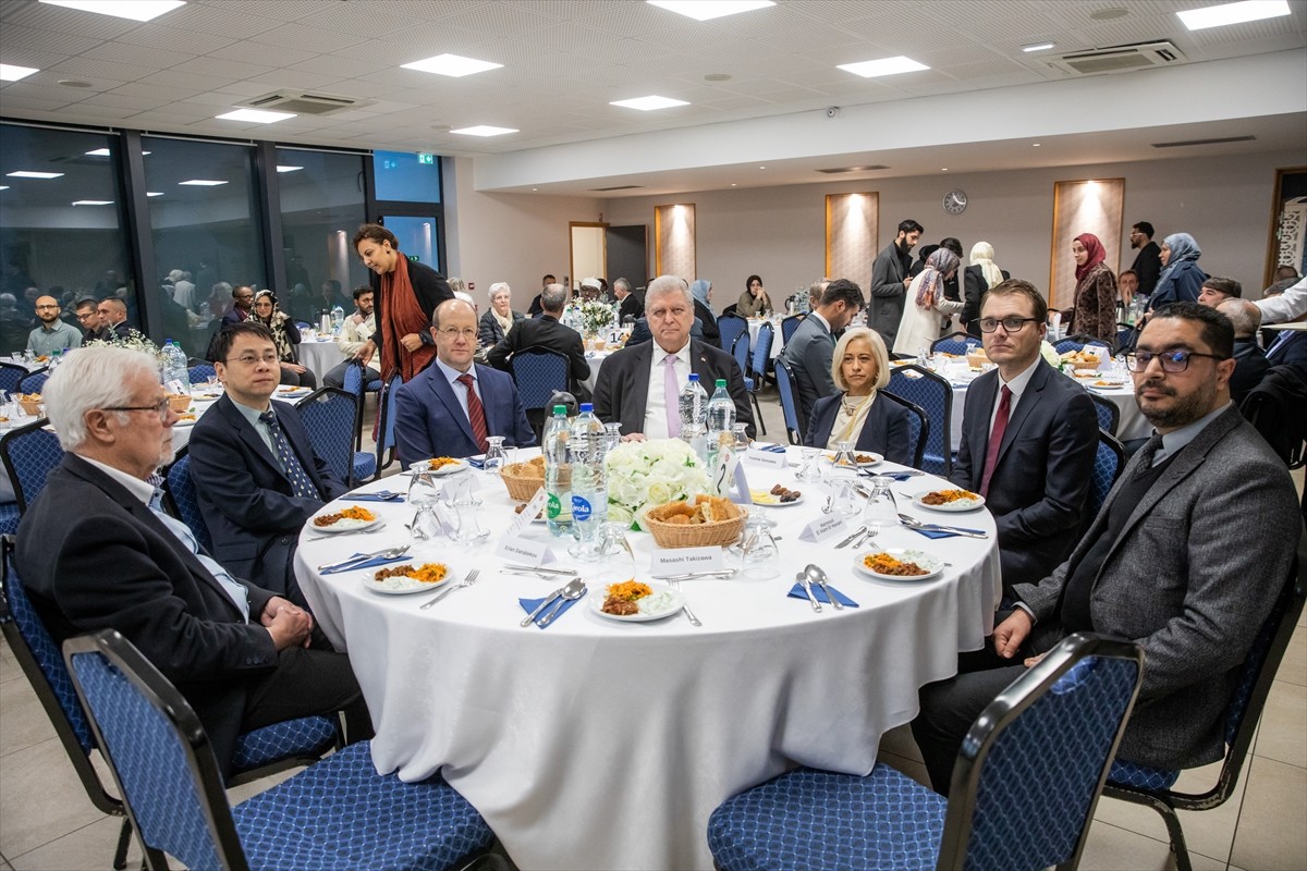 Fransa'da Diyanet İşleri Türk İslam Birliği (DİTİB) Strazburg yerleşkesinde düzenlenen geleneksel...