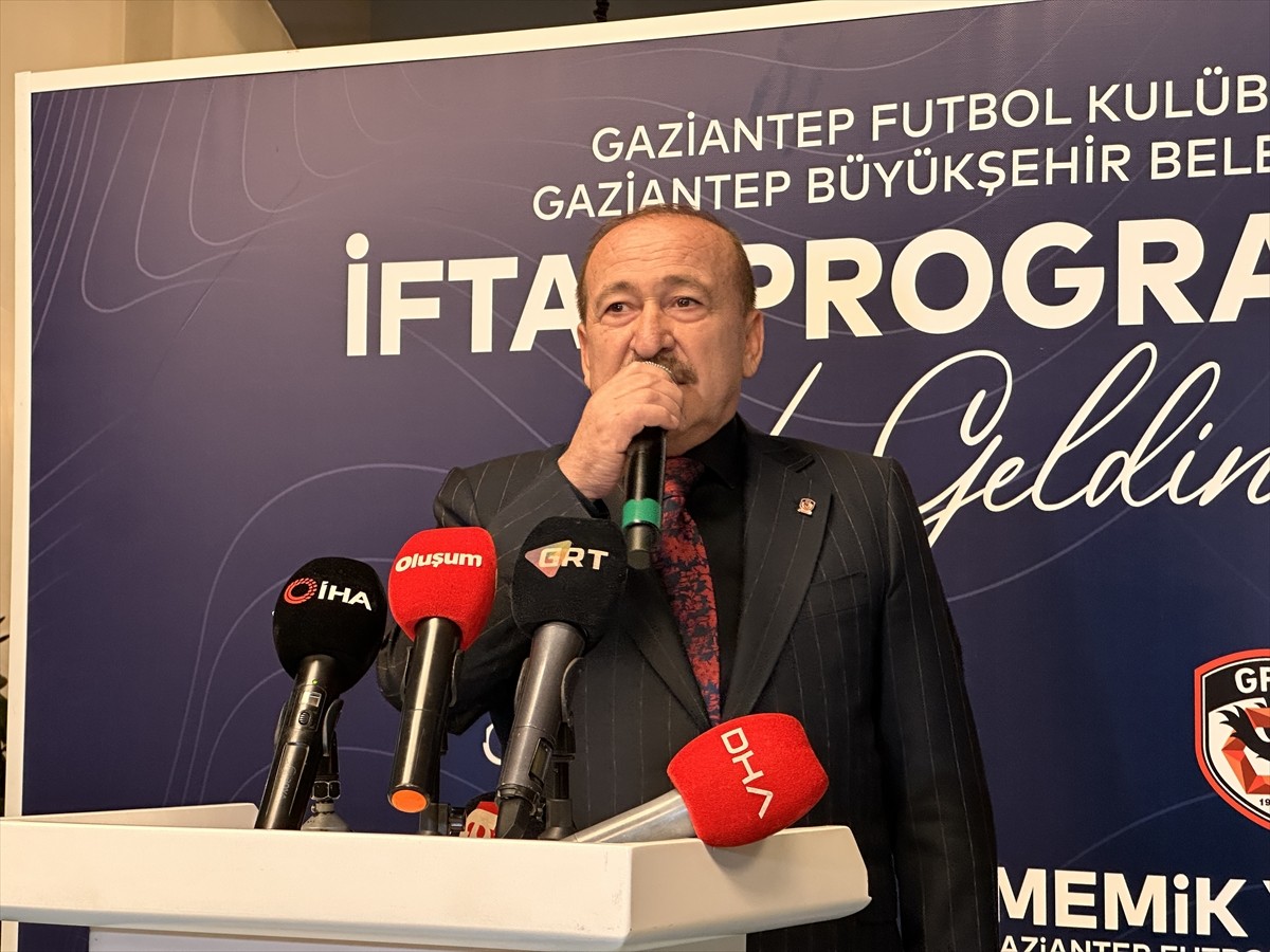 Gaziantep FK ile Büyükşehir Belediyesi işbirliğinde Mutfak Sanatları Merkezi'nde iftar programı...