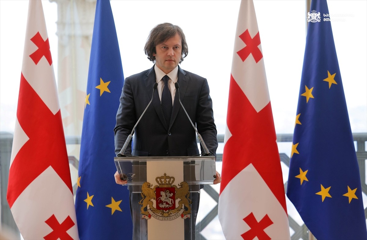 Gürcistan Başbakanı İrakli Kobakhidze, ramazan ayı dolayısıyla iftar programı düzenledi....