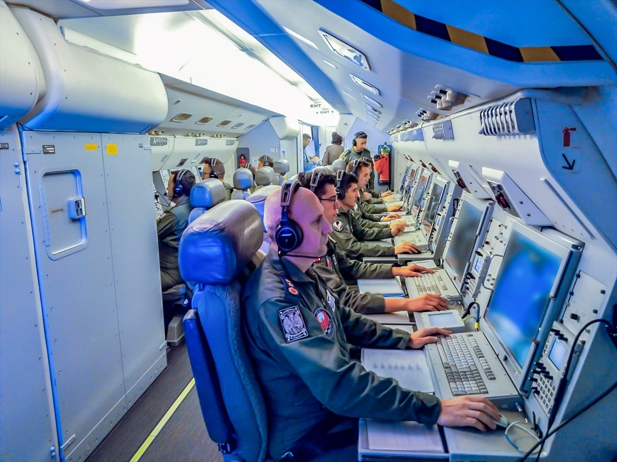 Hava Kuvvetleri Komutanlığına bağlı çeşitli üslerden havalanan muharip ve destek uçaklarının...