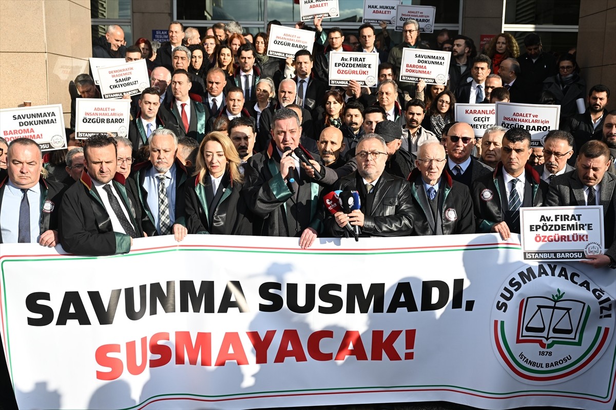 İstanbul Barosu'nun feshedilmesine yönelik yürütülen soruşturma kapsamında, Türkiye Barolar...