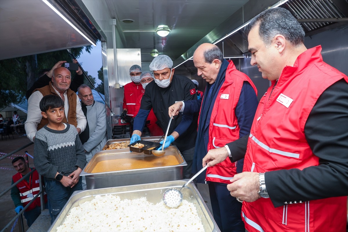 Kuzey Kıbrıs Türk Cumhuriyeti (KKTC) Cumhurbaşkanı Ersin Tatar, Başkent Lefkoşa'da Kuzey Kıbrıs...