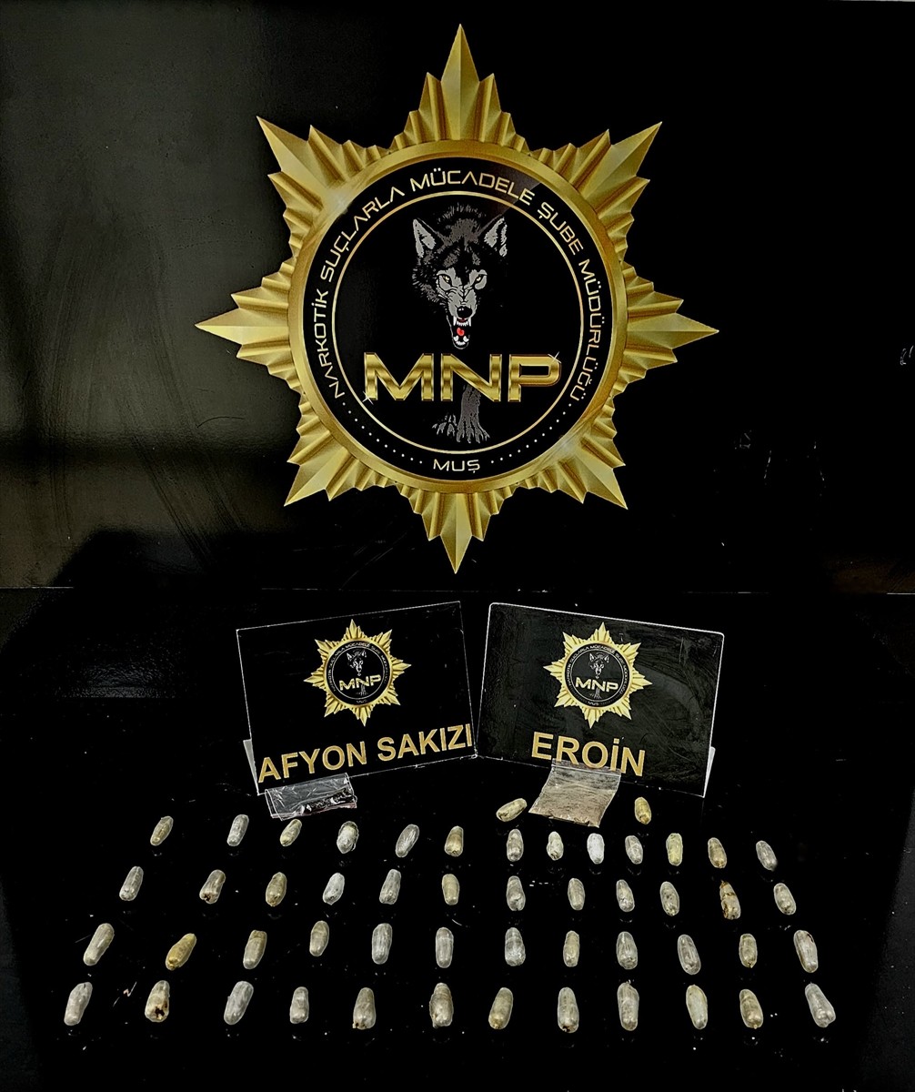 Muş'ta polis ekiplerince yapılan uyuşturucu operasyonunda 2 şüpheli gözaltına alındı. Yapılan...