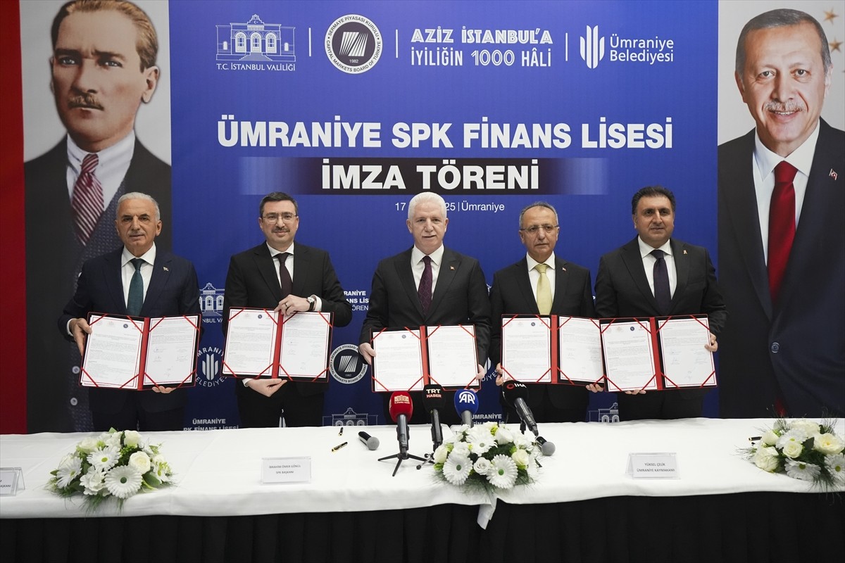SPK Finans Lisesi Protokolü İmza Töreni Osmangazi Millet Bahçesi Adile Sultan Sosyal Tesisleri'nde...