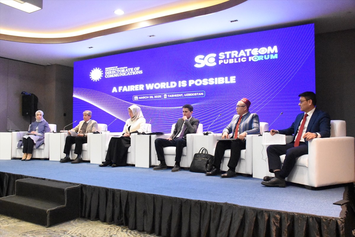 Türkiye Cumhuriyeti Cumhurbaşkanlığı İletişim Başkanlığı, Özbekistan'ın başkenti Taşkent'te "Daha...