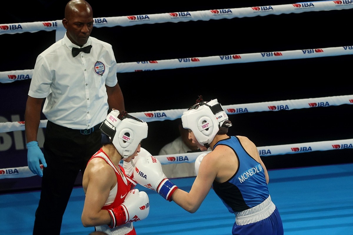 Uluslararası Boks Birliği (IBA) tarafından Sırbistan'ın Niş kentinde düzenlenen Dünya Kadınlar...