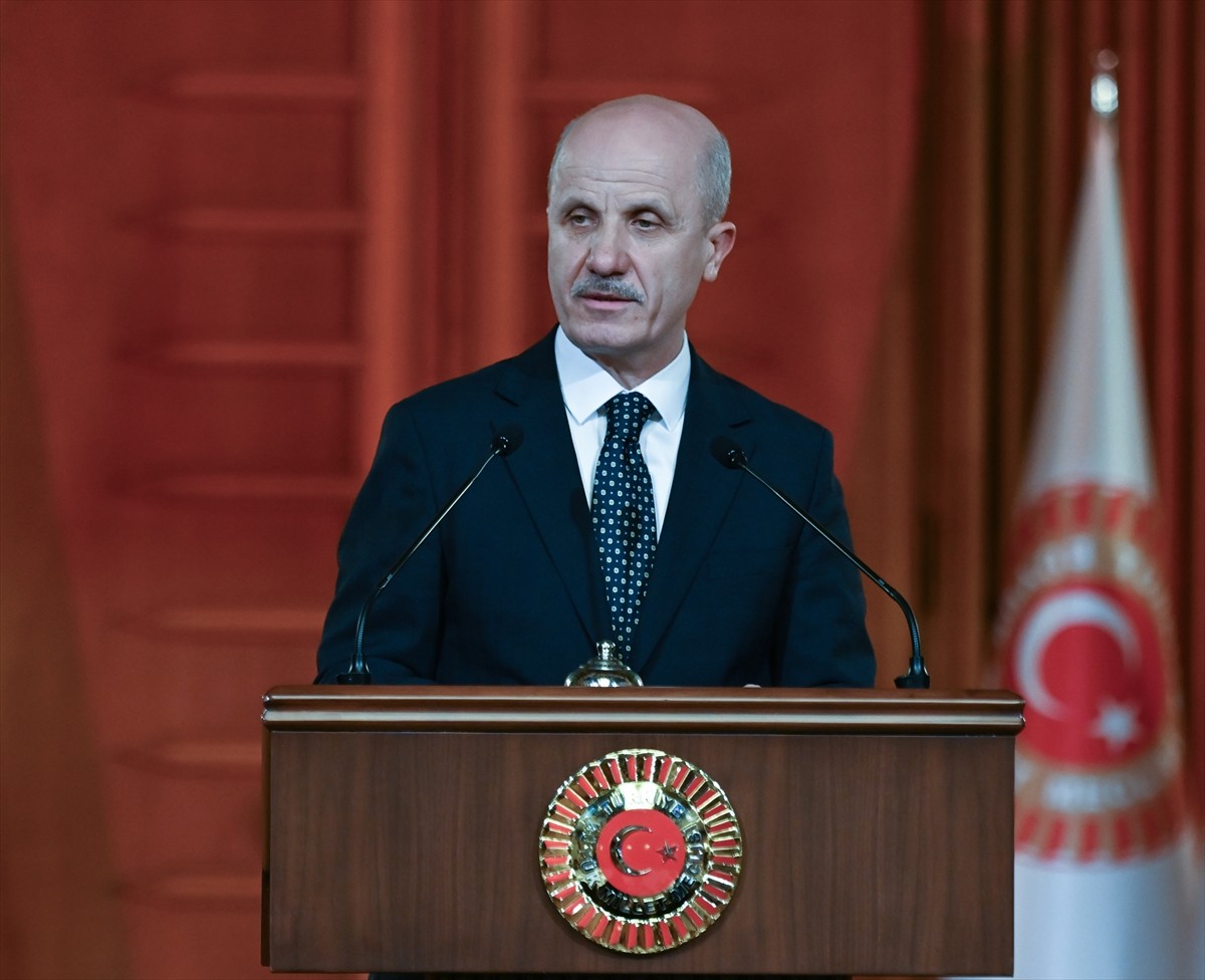 Yükseköğretim Kurulu (YÖK) Başkanı Prof. Dr. Erol Özvar, TBMM Başkanı Numan Kurtulmuş'un ev...