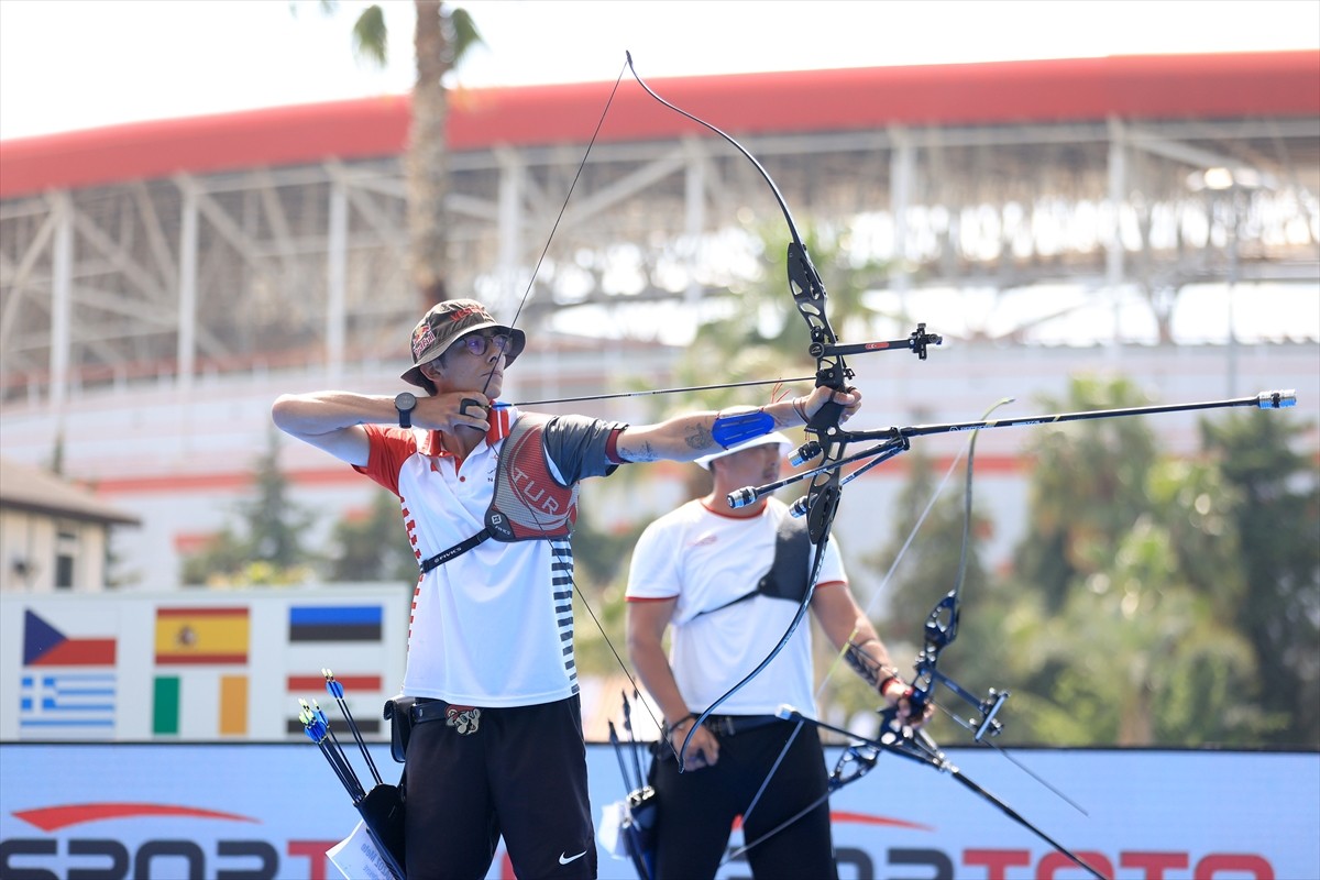 2025 Avrupa Okçuluk Grand Prix'sinin ilk ayağı, Antalya'da sona erdi. Final atışları sonucunda...