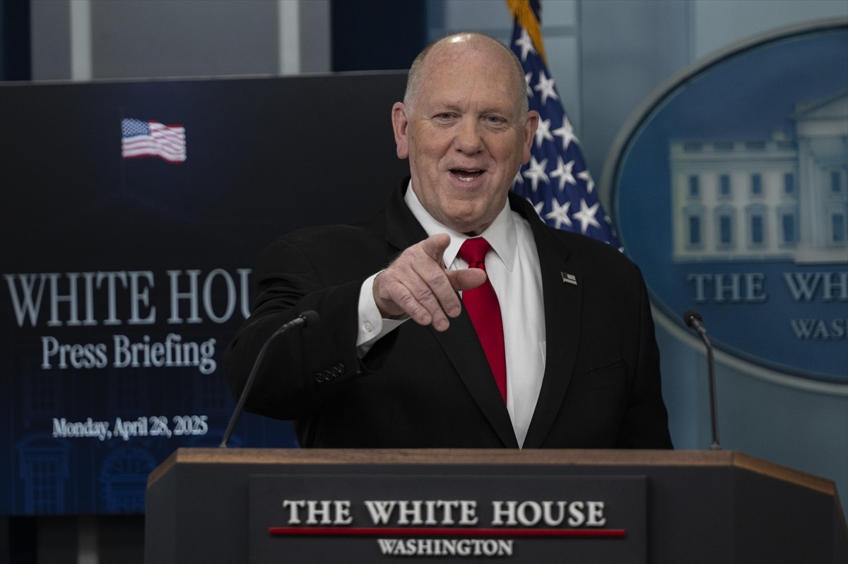 ABD'nin Washington kentinde bulunan Beyaz Saray'da basın toplantısı düzenlendi. Toplantıya Beyaz...