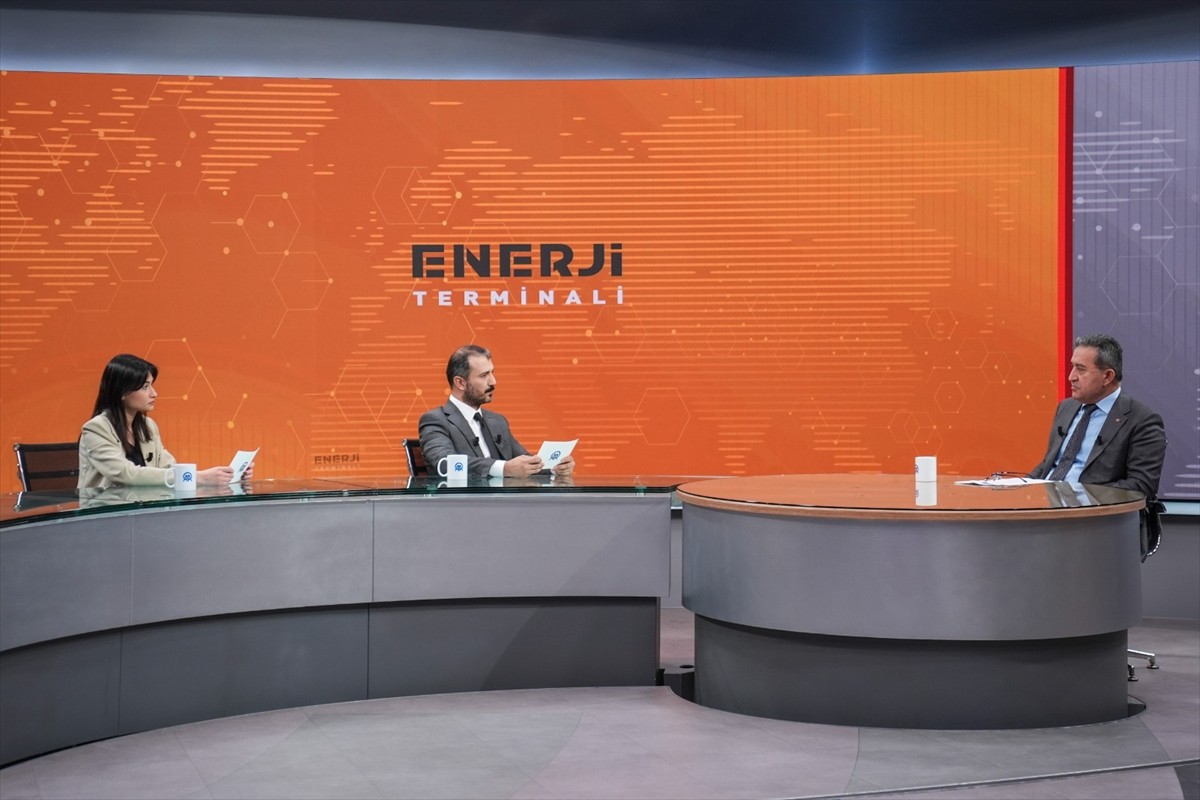 Anadolu Ajansı (AA) Enerji Terminali Programı'na konuk olan Jeotermal Elektrik Santral...