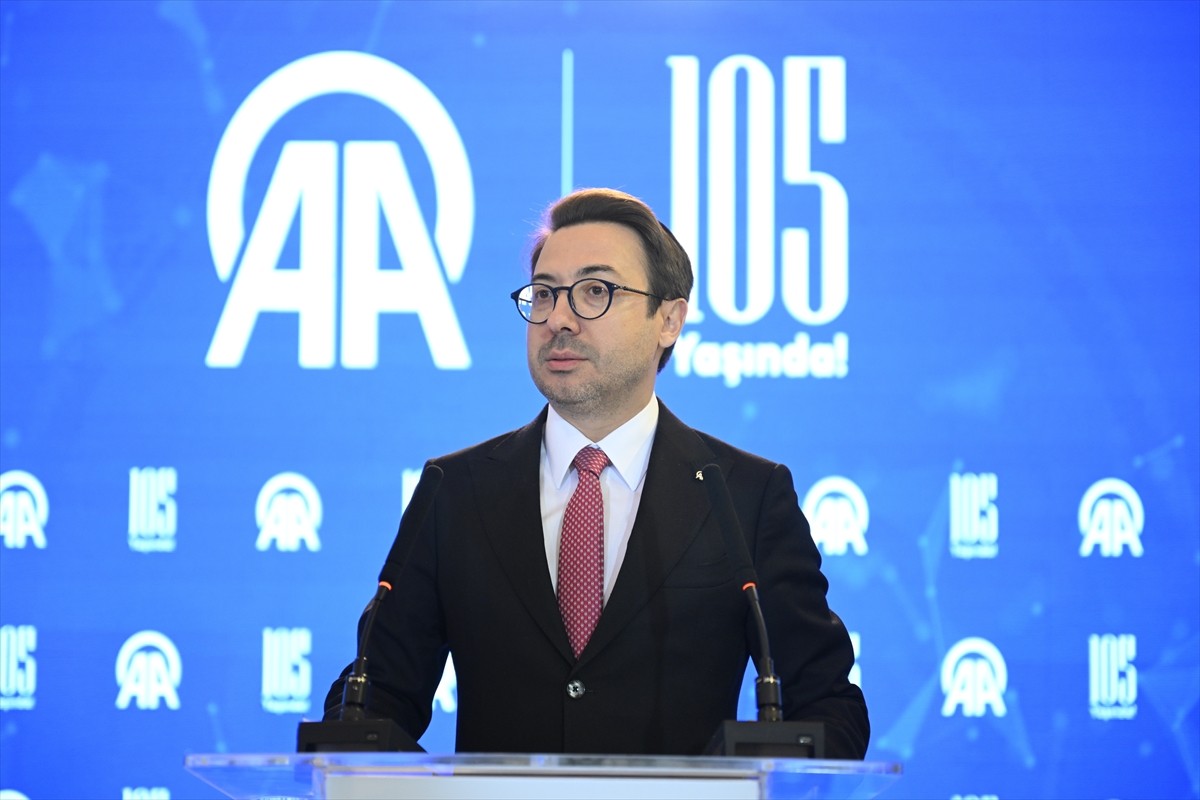 Anadolu Ajansının (AA) 105'inci kuruluş yıl dönümü, İstanbul'daki Uluslararası Haber Merkezi'nde...