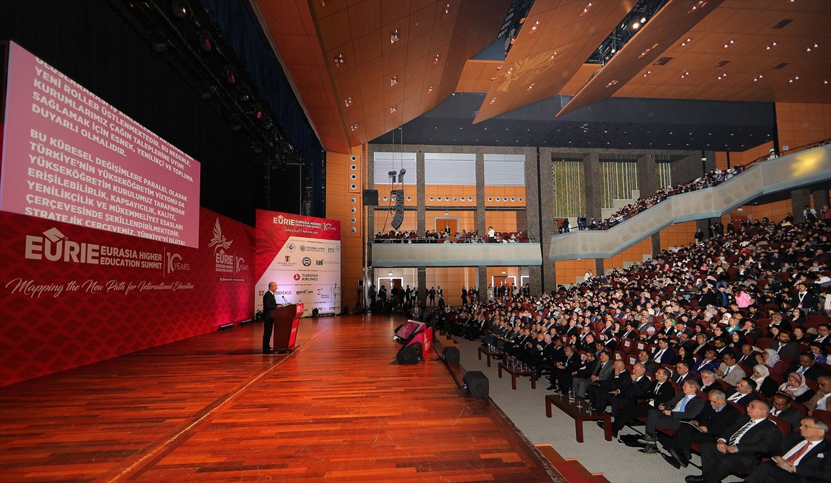 Bu yıl 10'uncusu düzenlenen 2025 Avrasya Yükseköğretim Zirvesi (EURIE), Avrasya Üniversiteler...
