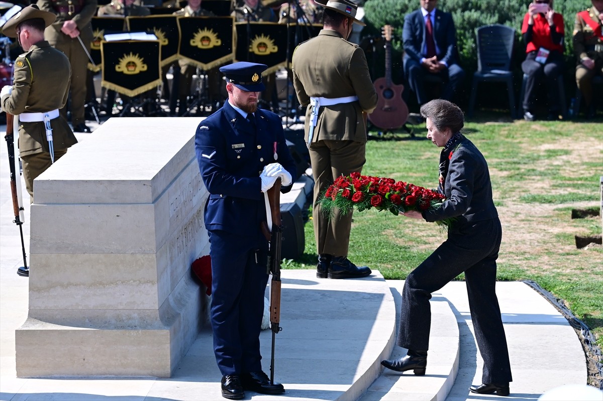 Çanakkale'de, Anzak Günü etkinlikleri kapsamında Tarihi Gelibolu Yarımadası'ndaki...