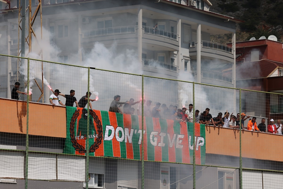 Corendon Alanyaspor, Trendyol Süper Lig'in 32. haftasında sahasında Reeder Samsunspor ile...